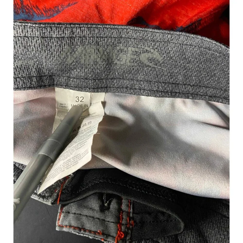 Rip Curl Mirage Palmtime Red Palm AOP Board Shorts Mens 32 8" Beach Swim Trunks - Picture 3 of 6